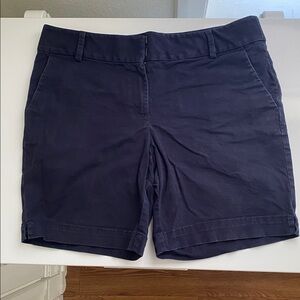 Loft Riviera Shorts, Navy, Size 8